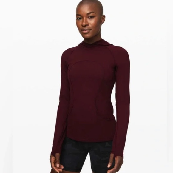 Lululemon On Repeat Rulu Hoodie - Garnet | Cozy | Soft | Yoga | Running - Picture 1 of 5